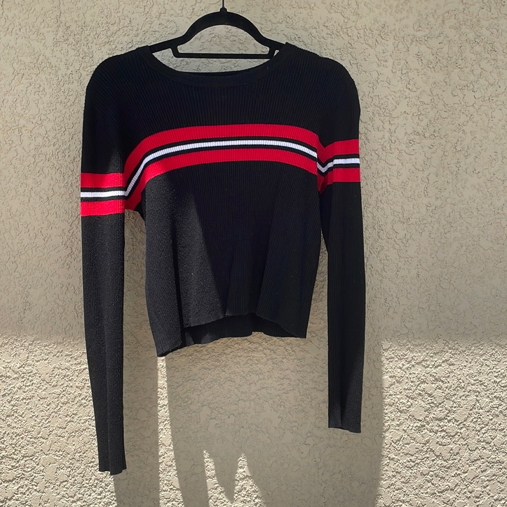 brand melville striped sweater top